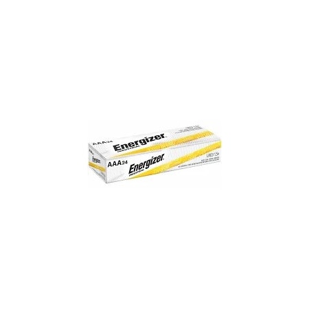 Energizer Industrial AAA Alkaline Battery, 24 PK, 1.5VDC EN92